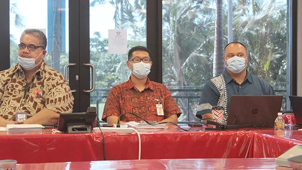 Dr. Saipale Fuimaono, Dr. Ronald Yip, Dr. Aifili John Tufa