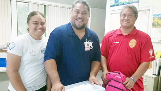 DOH team at Samoa News