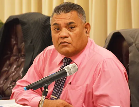 DOH Acting Director, Vesi Talalelei Fautanu Jr 