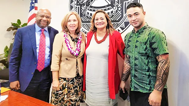 Basil Ottley, Carmen G. Cantor, Lisa Tuato’o, and Max Haleck III