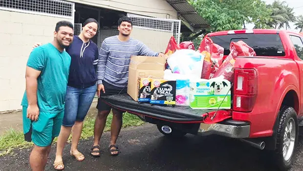 George Lemisio, Judith Liu, Isaiah Boton, Avery Maloata