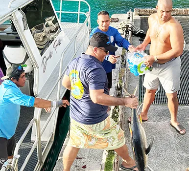 DOUBLE TROUBLE FISHING BOAT