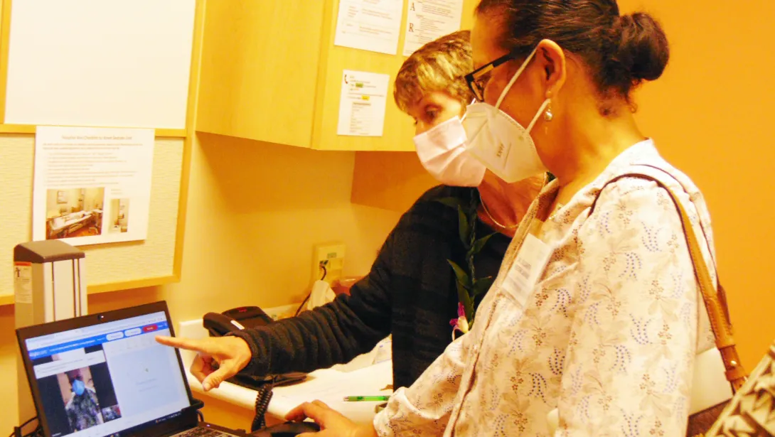 Dr. Lauvao and Dr. Ledua 