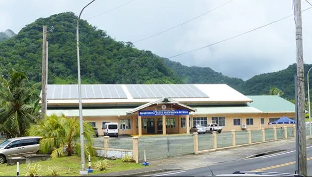 Department of Youth and Women’s Affairs (DYWA) building in Pago Pago
