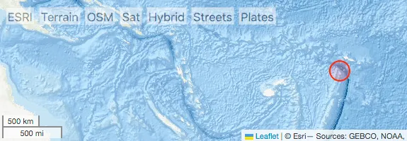 EARTHQUAKE MAP