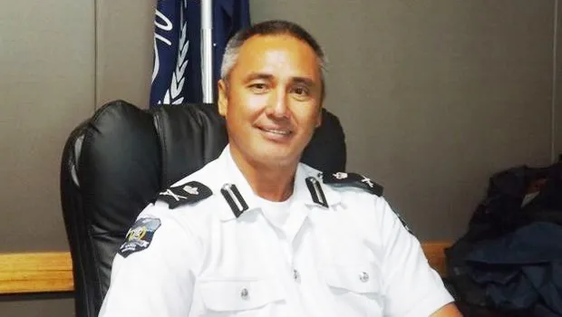 Samoa's Police Commissioner Fuiavailili Egon Keil. 