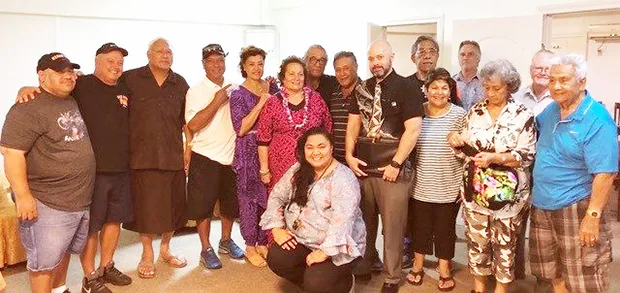  Aumua Amata Radewagen with local Republicans