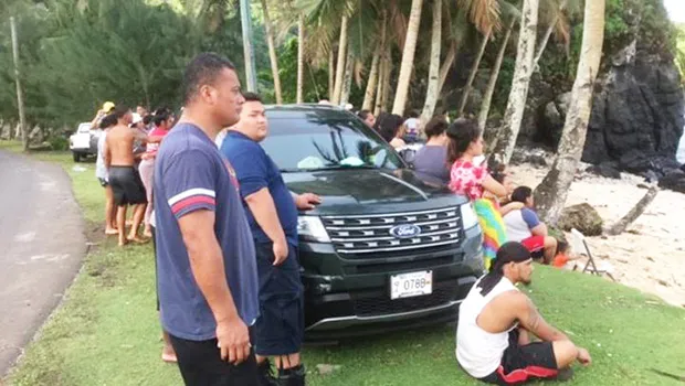  Family and friends of two young men missing at sea in American Samoa