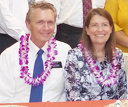 Dr. Tarr and  Elder David Tarr 