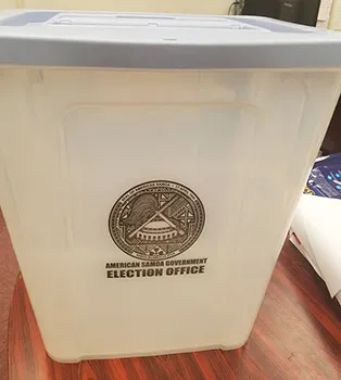 new plastic see-through ballot containers 