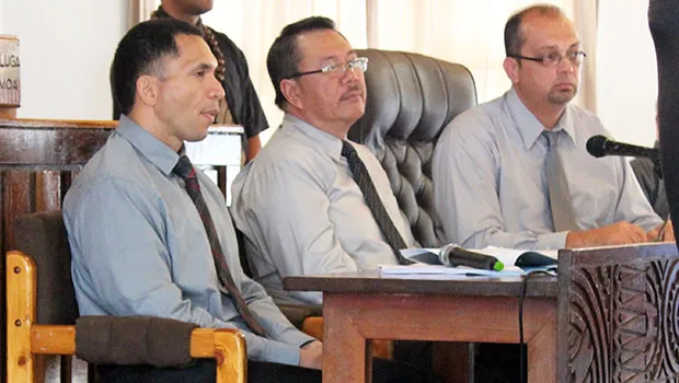 American Samoa Power Authority officials William Spitzenberg, Wallen Young and Ryan Tuao’o