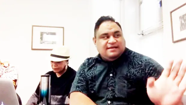 Man speaking 