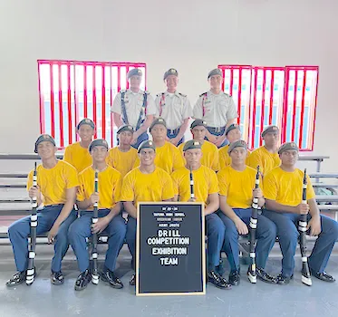 Tafuna High School's Exhibition team