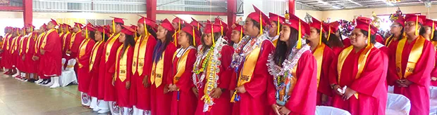 Fagaitua High School class of 2018 [photo: Leua Aiono Frost]