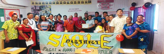 Fagaitua HS students at candidates' forum