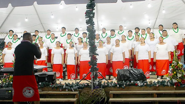 Fagaitua High School choir