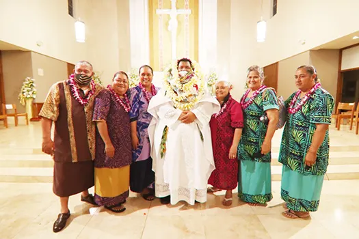 Father Tui and family members