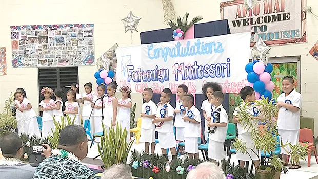 Fatuoaiga Montessori School K-5 graduates