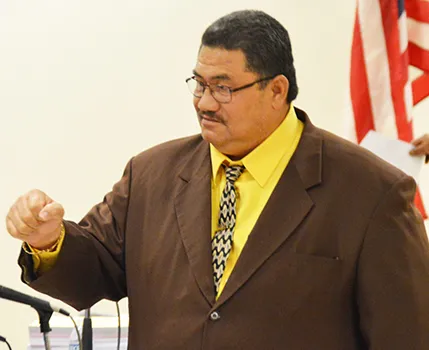  Vice Speaker of the House, Rep. Fetu Fetui Jr 