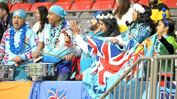 Fiji Fans at HSBC Vancouver 7s