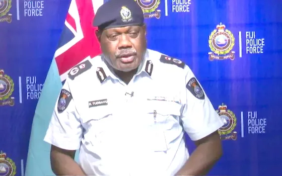 Fiji Police Commissioner Tudravu 