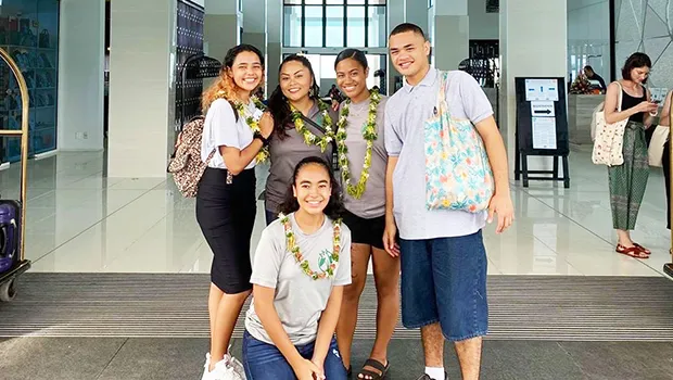 American Samoa's delegation to the U.N. Enviro Program Conference 