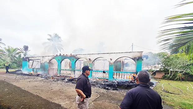 house fire