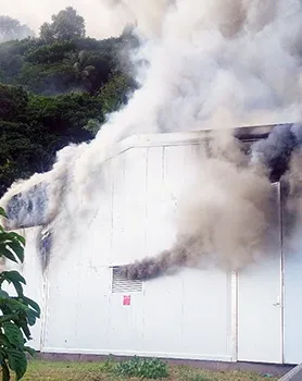 Fire at new micro grid power plant in Ofu, Manu’a