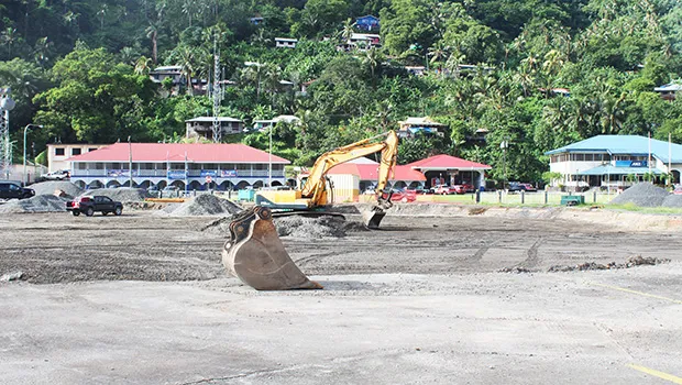 Building site for the new Fono building