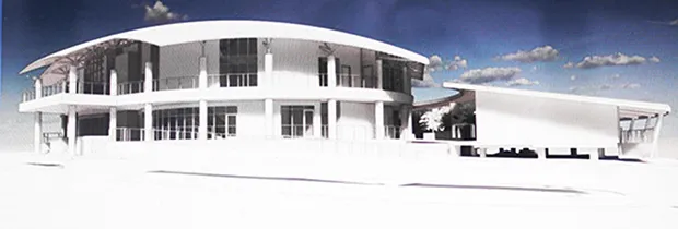 Latestl rendering of Fono building