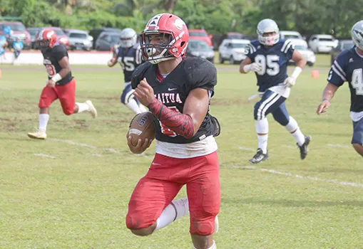 Faga’itua Vikings ‘All-Purpose’ player, Manuita Sofeni 