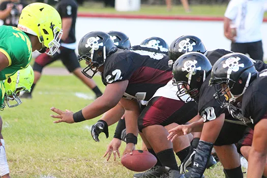 Tafuna’s offensive linemen