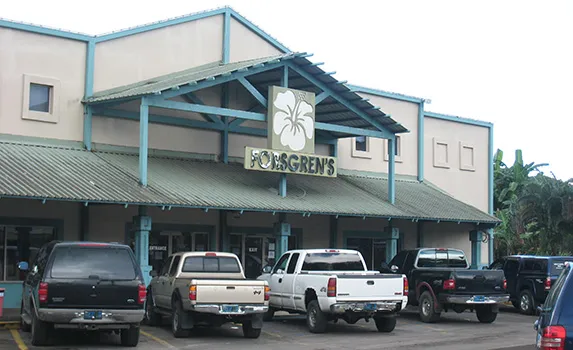 Forsgren's store in the Laufou Shopping Center