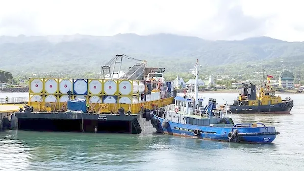 Removed pollutants from the HMNZS Manawanui