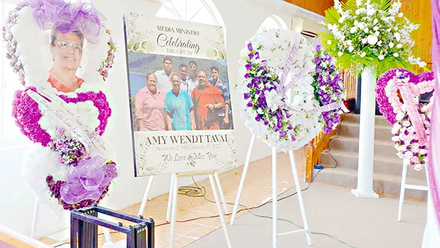 Recent funeral service in American Samoa