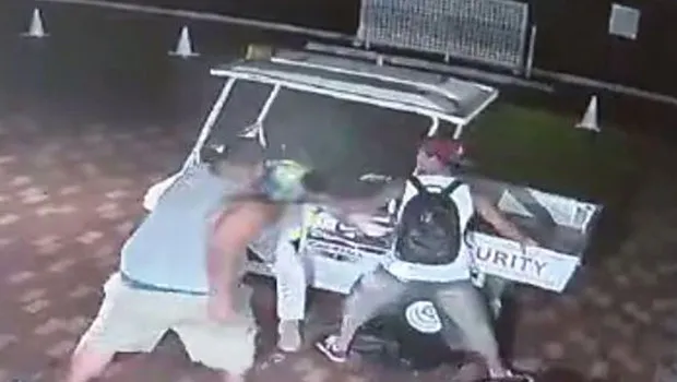  Surveillance images captured the brutal beating in September.