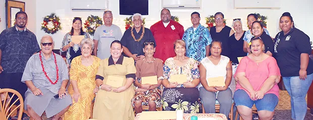 Galea'i Peni Poumele Cancer Foundation group photo
