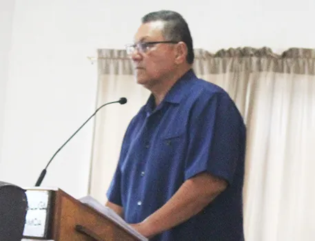 Senate President Gaoteote Palaie Tofau