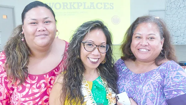 Glory Gervacio Saure, (middle) director of the Honolulu office of the U.S. Equal Employment Opportunity Commission