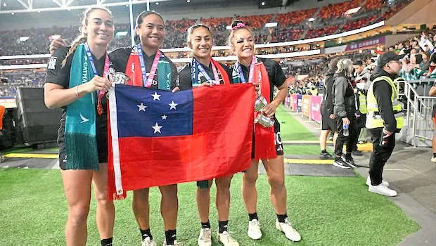 NZ Black Fern HSBC Hong Kong 7s Cup Final Champions 