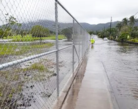 Golf Course flooding