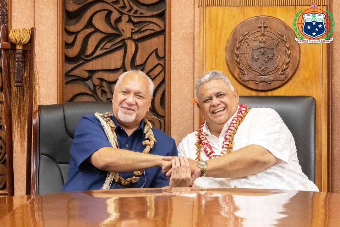 Samoa PM and American Samoa Governor