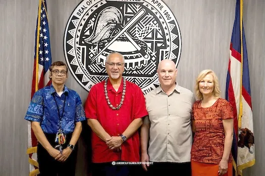 Governor and diabetes team