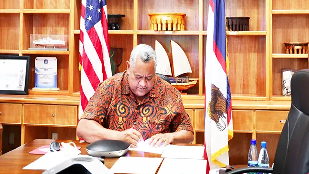 Gov. Lemanu Peleti Mauga
