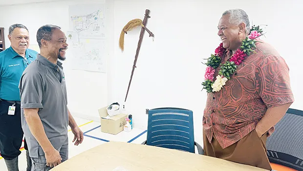 Governor Lemanu and Louis Obot
