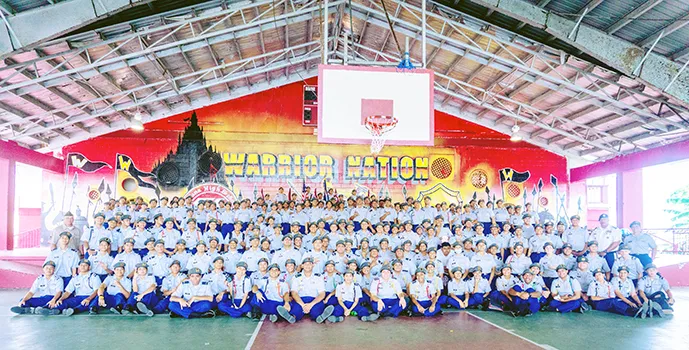 Tafuna High School's (THS) Army Junior Reserve Officers' Training Corps 