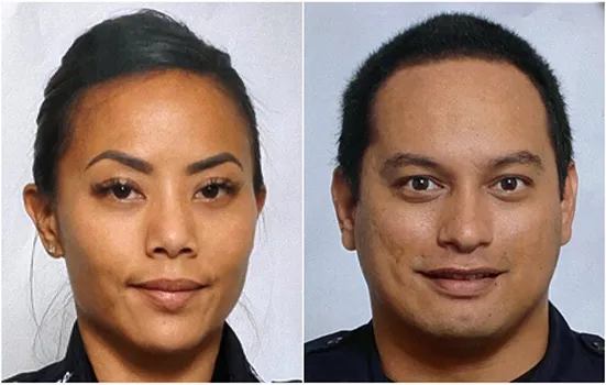 The two police officers