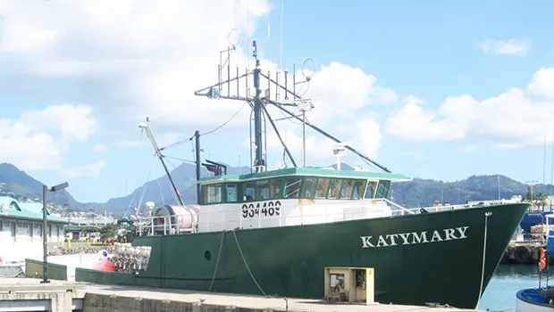 Fishing boat docked