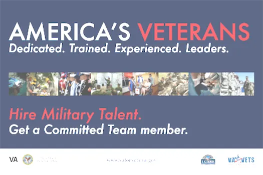 Hire a veteran