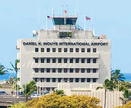 Daniel K. Inouye International Airport in Honolulu